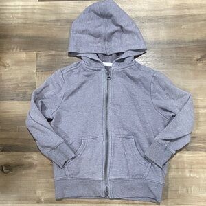 $1 Old Navy Kids Heather Gray Zip-Up Hoodie